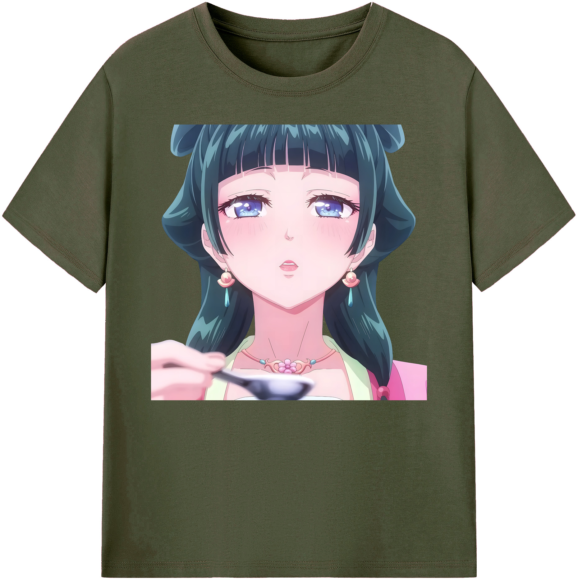 （画像用） 薬屋のひとりごと The Apothecary Diaries 綿100％ メンズ半袖Tシャツ｜肌触りやわらか＆通気性